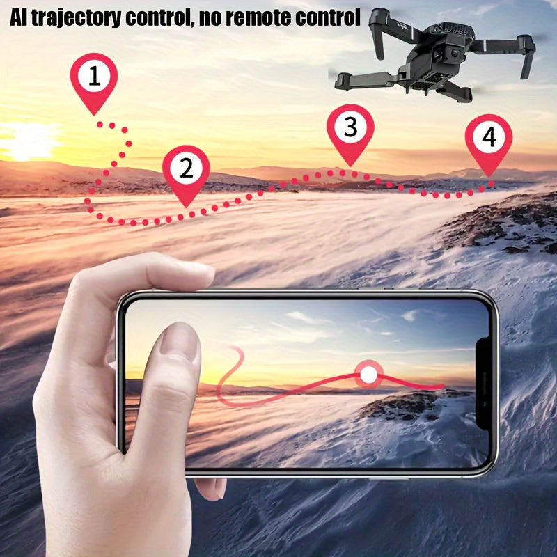 Dual 4K Camera Foldable Drone