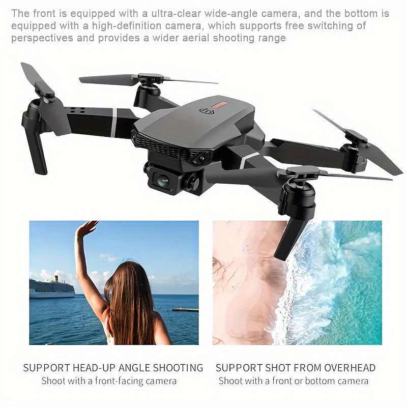 Dual 4K Camera Foldable Drone
