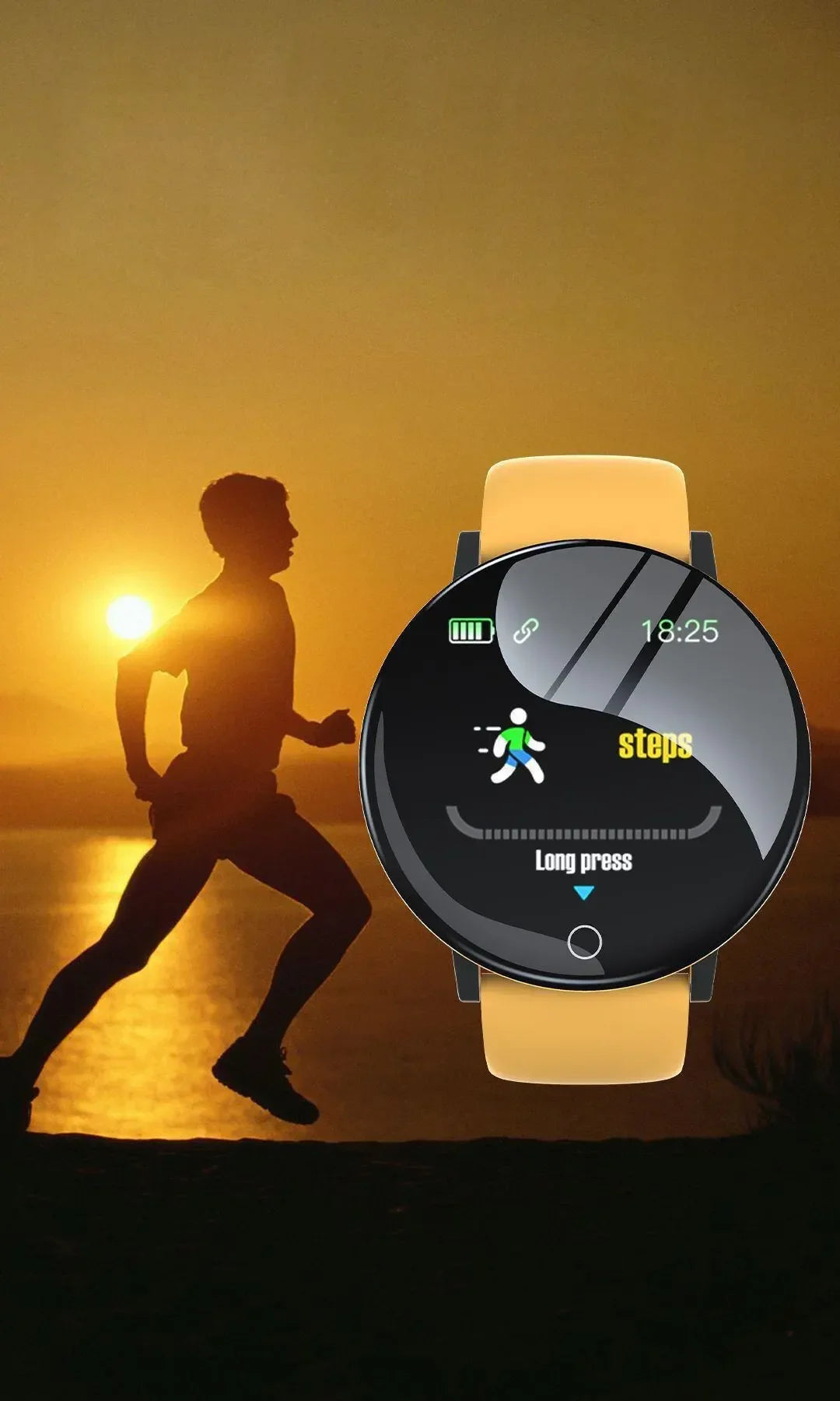 Smartwatch Circular Color Screen Multiple Sports Modes Call Information Reminder Photo Taking Music Smart Bracelet