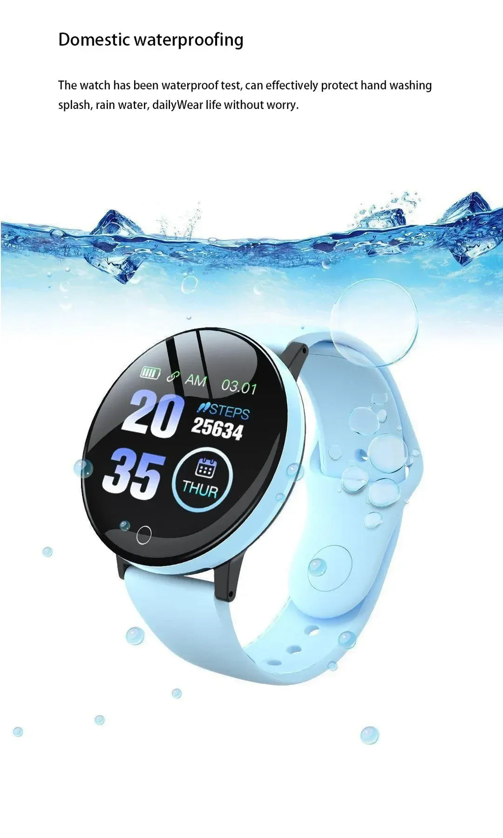 Smartwatch Circular Color Screen Multiple Sports Modes Call Information Reminder Photo Taking Music Smart Bracelet