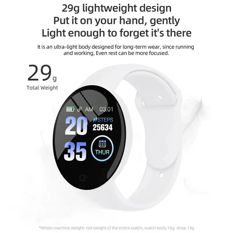 Smartwatch Circular Color Screen Multiple Sports Modes Call Information Reminder Photo Taking Music Smart Bracelet